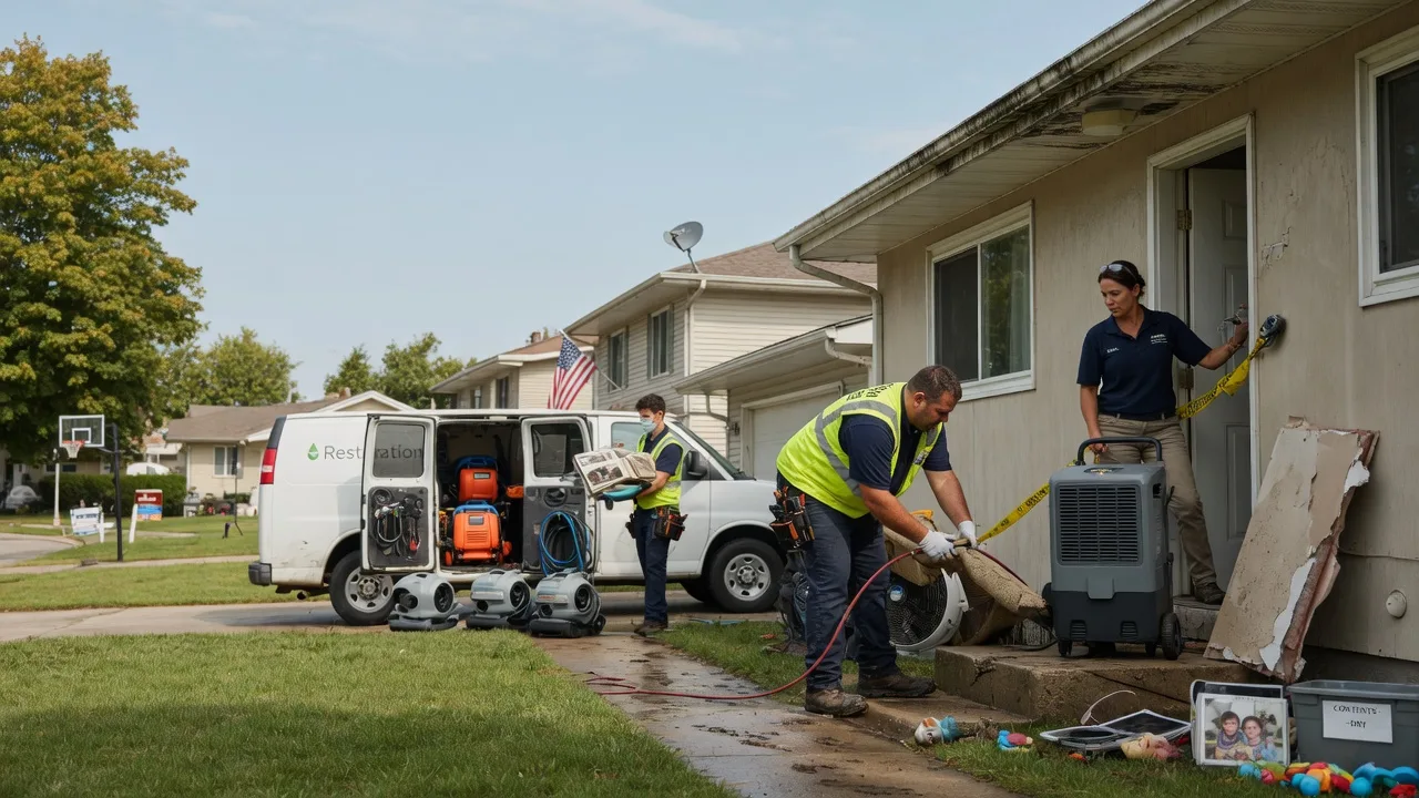 Water Damage Restoration in Wamego, KS near me